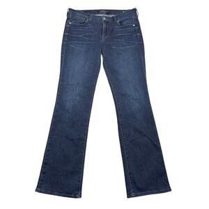 Lucky Brand Jeans‎ Womens 10 / 30 Blue Brooke Boot Cut Dark Wash Denim